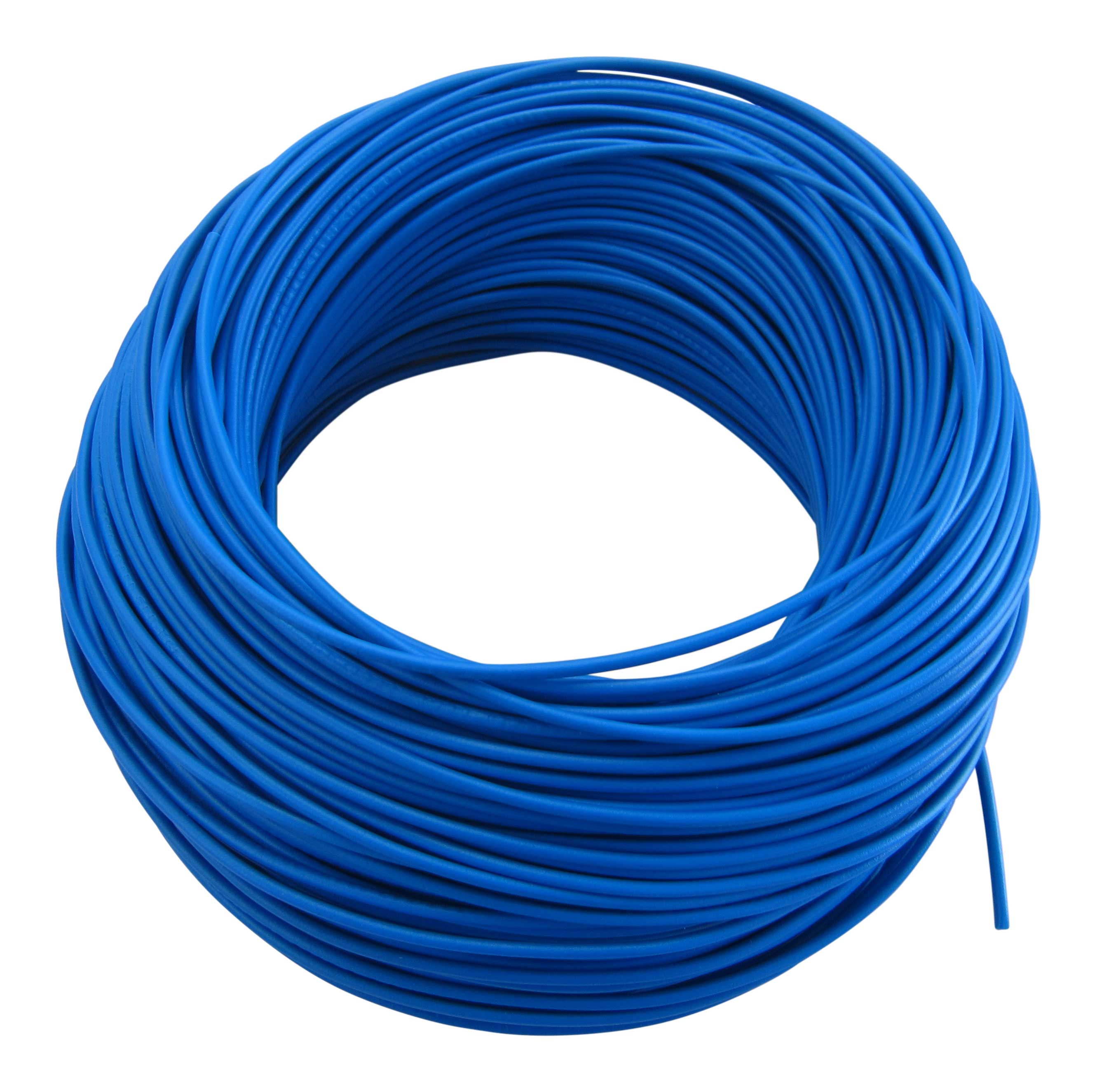 0,29€/m KFZ LKW Kabel Litze Leitung Flexible FLRy 0,5mm² 20m Blau M. in Germany