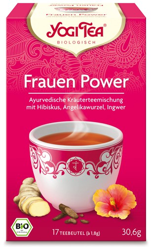 Yogi Tee Frauenpower Tee, BIO 30600 mg