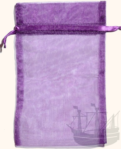 Organzabeutel, Geschenkverpackung, 20×12 cm, violett
