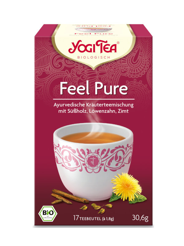 Yogi Tee Feel Pure, BIO 30600 mg