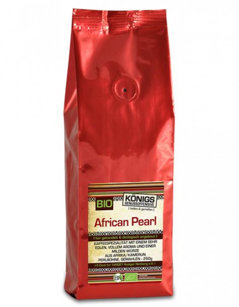 African Pearl Kaffee, BIO, gemahlen 50 g