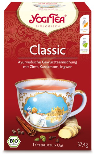 Yogi Tee Classic, Chai, BIO 37400 mg