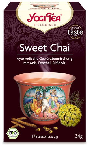Yogi Tee Sweet Chai, BIO 34 g