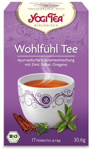 Yogi Tee Wohlfühl Tee, BIO 30600 mg