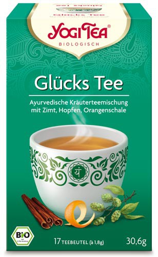 Yogi Tee Glücks Tee, BIO 30600 mg