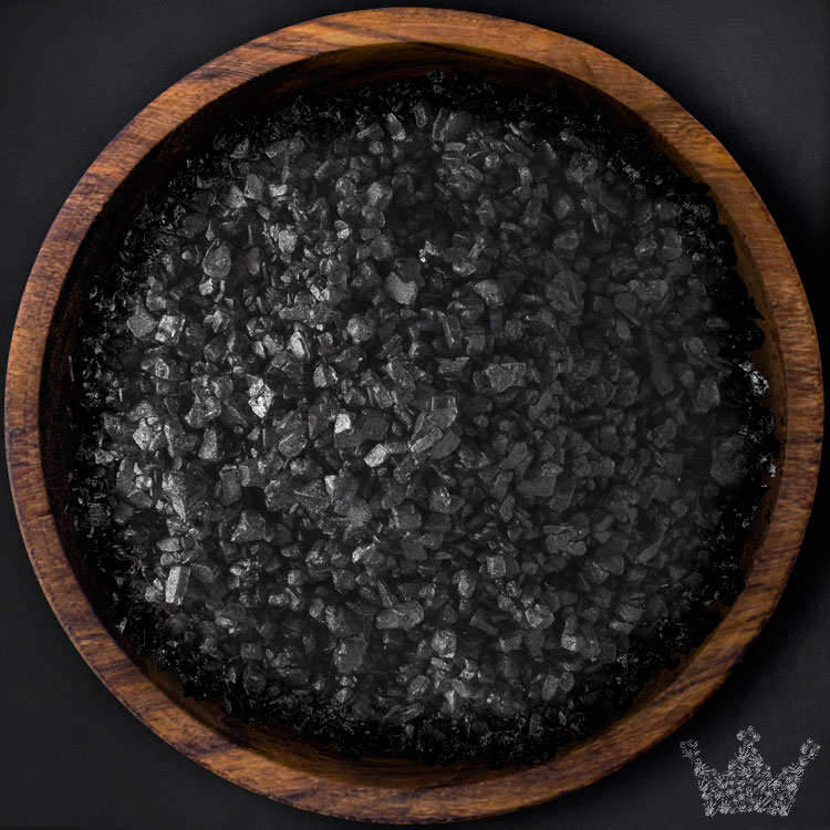 Hawaii Salz Black Lava, schwarz 100 g