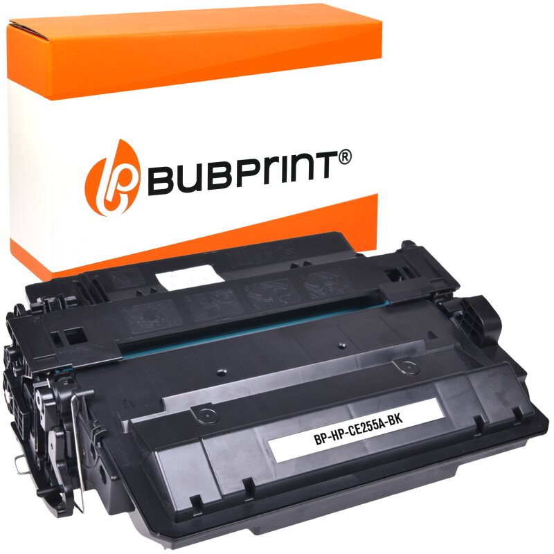 Bubprint Toner black kompatibel für HP LaserJet CE255A 6.000 Seiten black