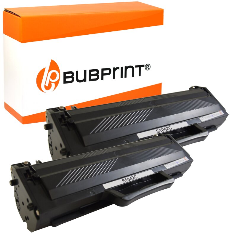 Bubprint 2 Toner kompatibel für Samsung ML-1660 ML1660 ML-1678 N ML-1674 ML-1865 SCX-3200 SCX-3205 W