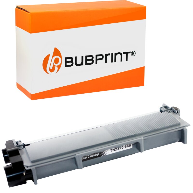 Bubprint Toner kompatibel für Brother TN-2320 TN-2310 XXL black DCP-L 2500 DCP-L2540