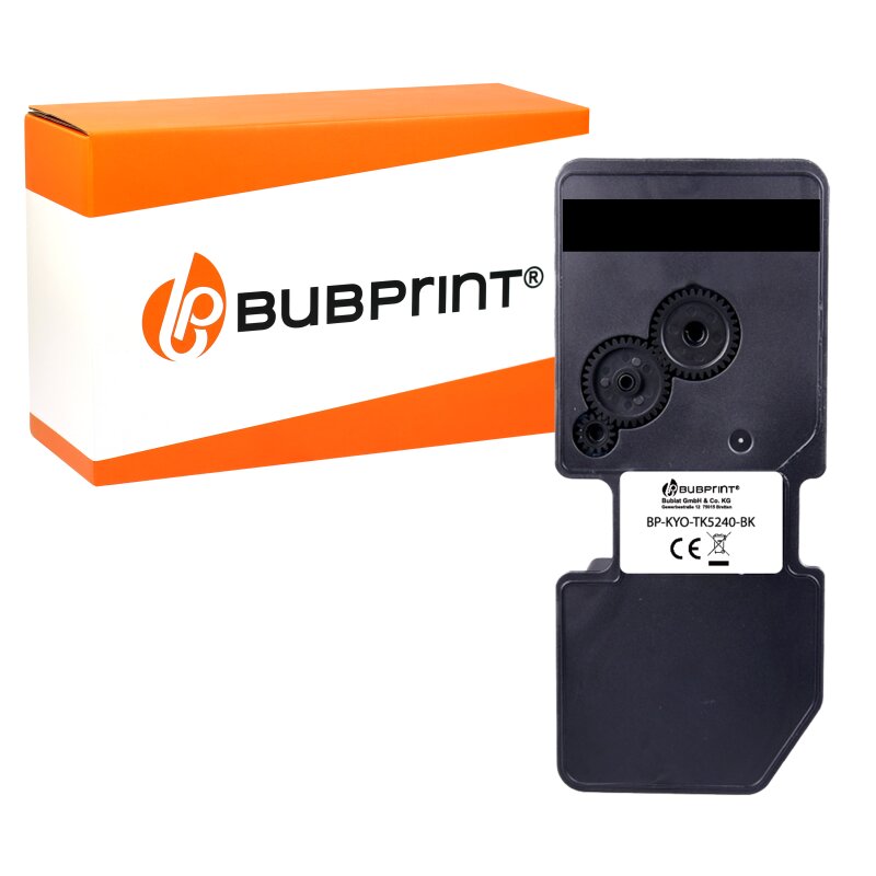 Bubprint Toner kompatibel mit Kyocera TK-5240 TK-5240K 1T02R70NL0 Schwarz BK Black