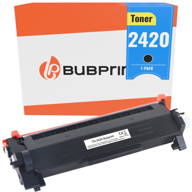 Bubprint Toner kompatibel für Brother TN-2420 Seitenleistung 3000 Schwarz
